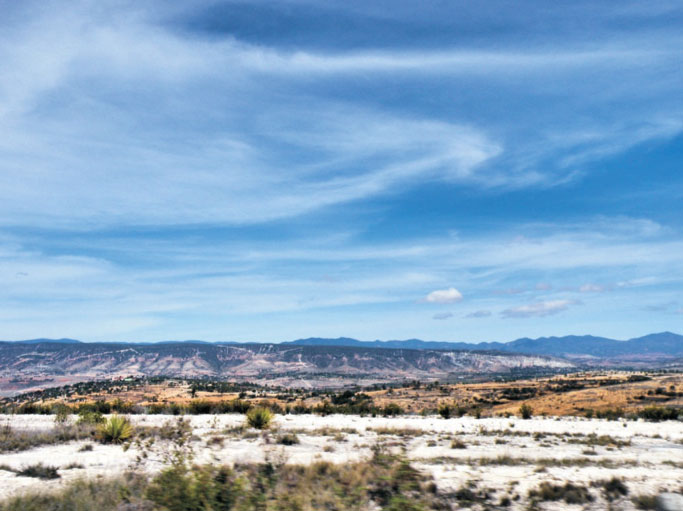 La deforestación y erosión crean la impresión de que la Mixteca Alta es un desierto