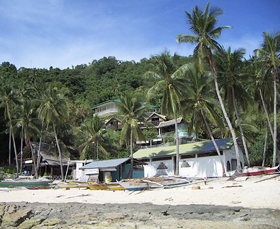 Figure 6. La zona turística de la isla Apo.